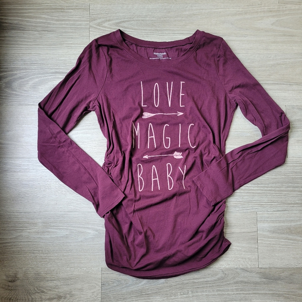 Motherhood Maternity Long Sleeve Top